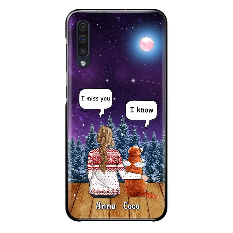 Personalized Memorial Pet Phone Case - Up to 4 Pets - Memorial Gift Idea For Dog/Cat Lover - Case For iPhone/Samsung