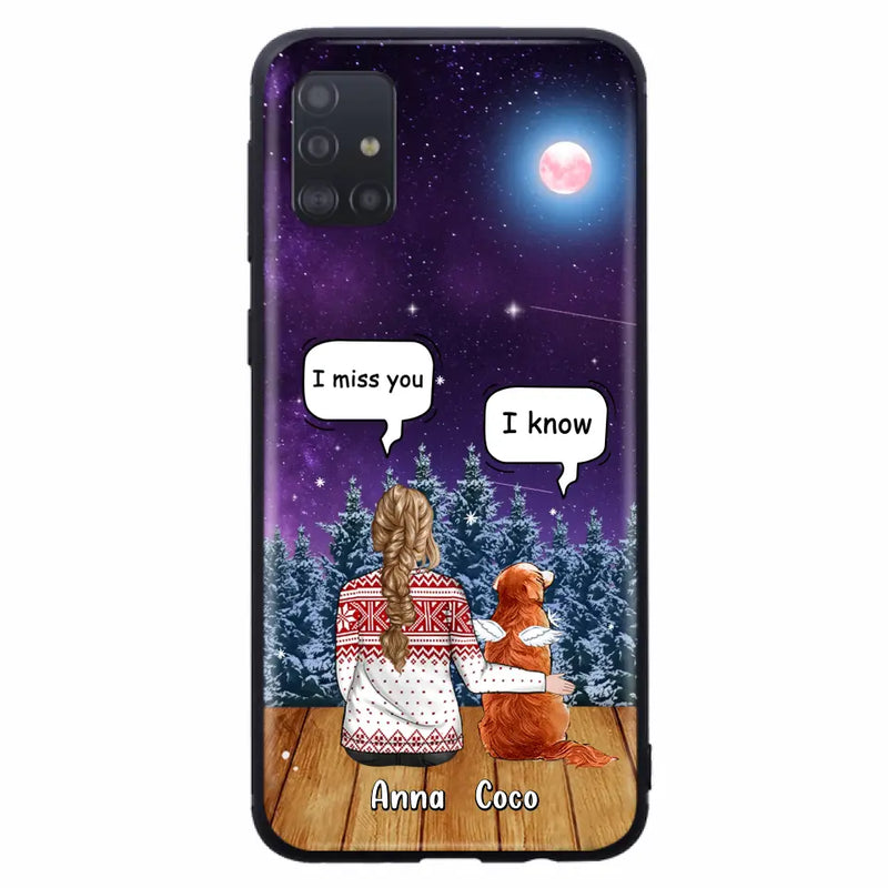Personalized Memorial Pet Phone Case - Up to 4 Pets - Memorial Gift Idea For Dog/Cat Lover - Case For iPhone/Samsung