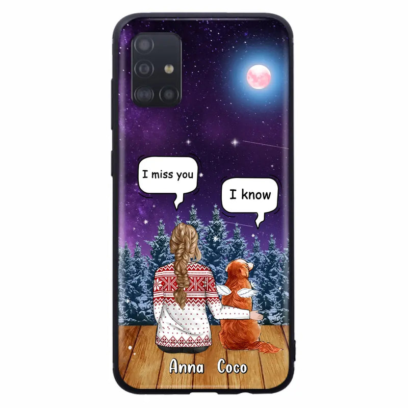Personalized Memorial Pet Phone Case - Up to 4 Pets - Memorial Gift Idea For Dog/Cat Lover - Case For iPhone/Samsung