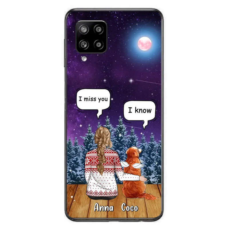 Personalized Memorial Pet Phone Case - Up to 4 Pets - Memorial Gift Idea For Dog/Cat Lover - Case For iPhone/Samsung