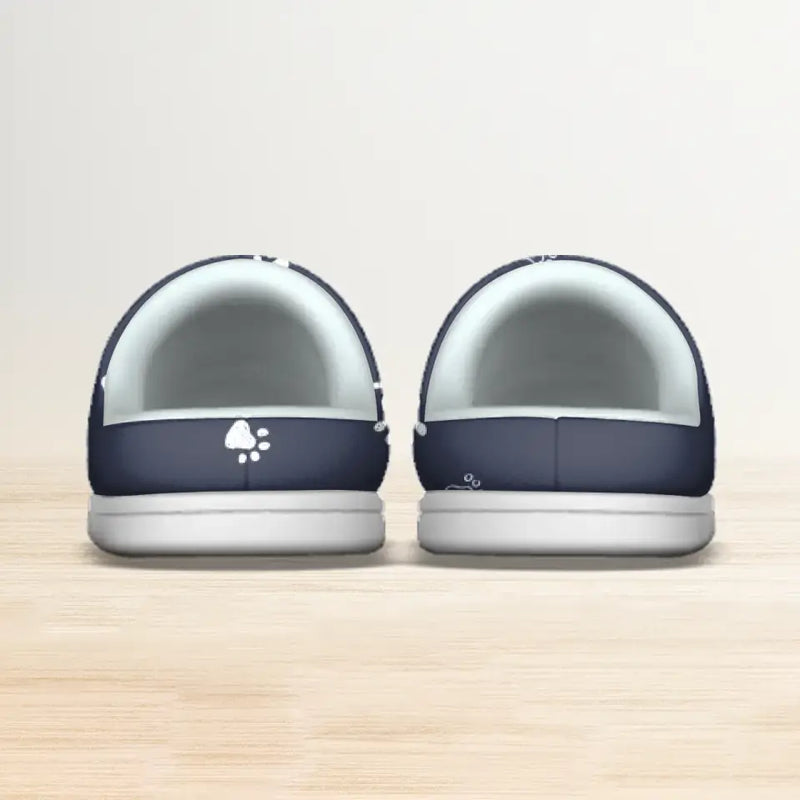 Personalized Dog AOP Women's Plush Slippers - Gift Idea For Dog Lovers - Upload Dog Photo