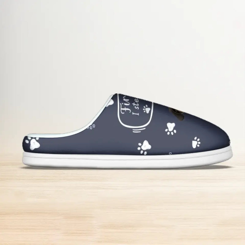 Personalized Dog AOP Women's Plush Slippers - Gift Idea For Dog Lovers - Upload Dog Photo