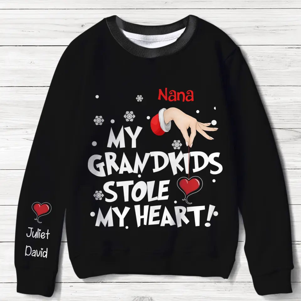 Personalized Pet AOP Sweater - Mother's Day Gift for Dog/Cat Lovers - I'm Not A Dog My Mom Said I'm A Baby main image 0