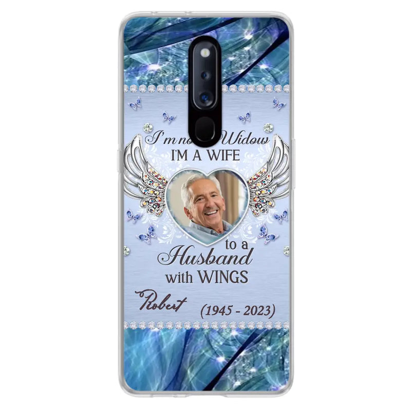 Personalized Memorial Phone Case - Memorial Gift Idea For Family - Case For Oppo/Xiaomi/Huawei - I'm Not A Widow