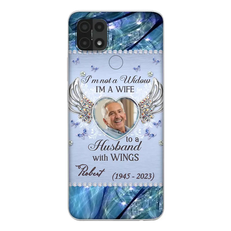 Personalized Memorial Phone Case - Memorial Gift Idea For Family - Case For Oppo/Xiaomi/Huawei - I'm Not A Widow