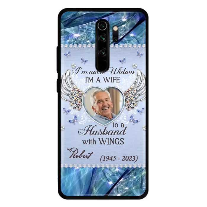 Custom Personalized Memorial Phone Case - Memorial Gift Idea For Family - Case For Oppo/Xiaomi/Huawei - I'm Not A Widow