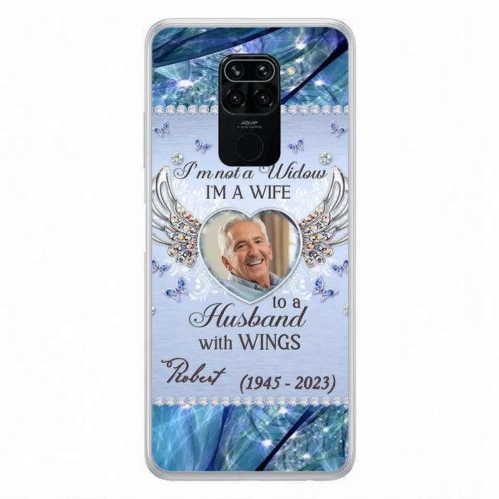 Custom Personalized Memorial Phone Case - Memorial Gift Idea For Family - Case For Oppo/Xiaomi/Huawei - I'm Not A Widow