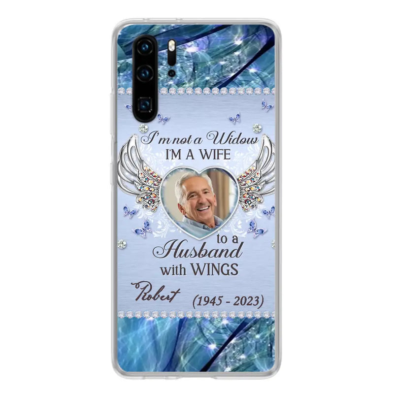 Personalized Memorial Phone Case - Memorial Gift Idea For Family - Case For Oppo/Xiaomi/Huawei - I'm Not A Widow