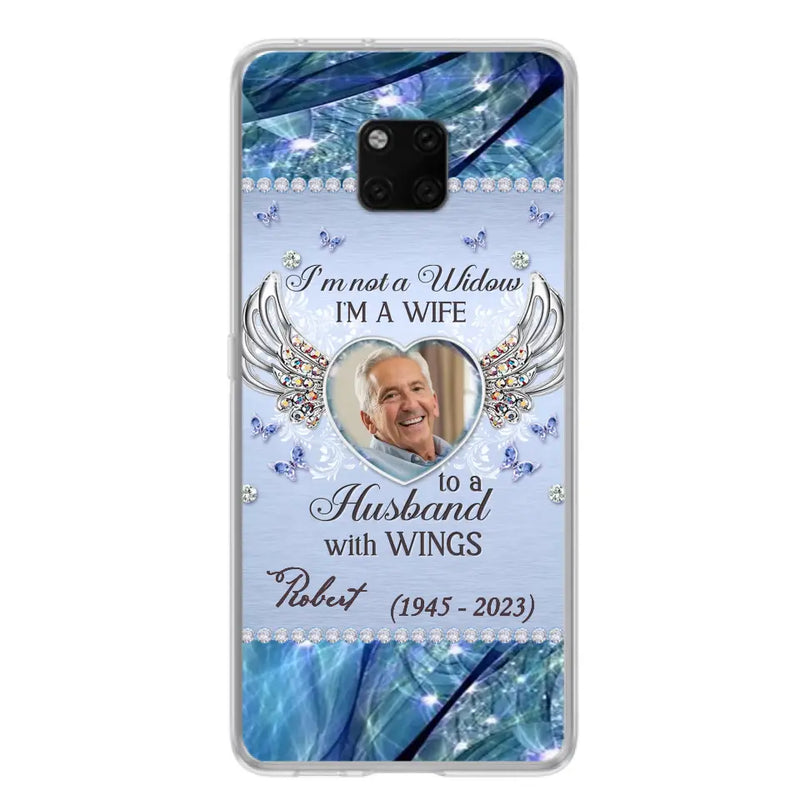 Personalized Memorial Phone Case - Memorial Gift Idea For Family - Case For Oppo/Xiaomi/Huawei - I'm Not A Widow