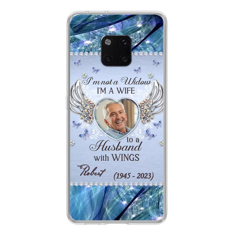 Personalized Memorial Phone Case - Memorial Gift Idea For Family - Case For Oppo/Xiaomi/Huawei - I'm Not A Widow