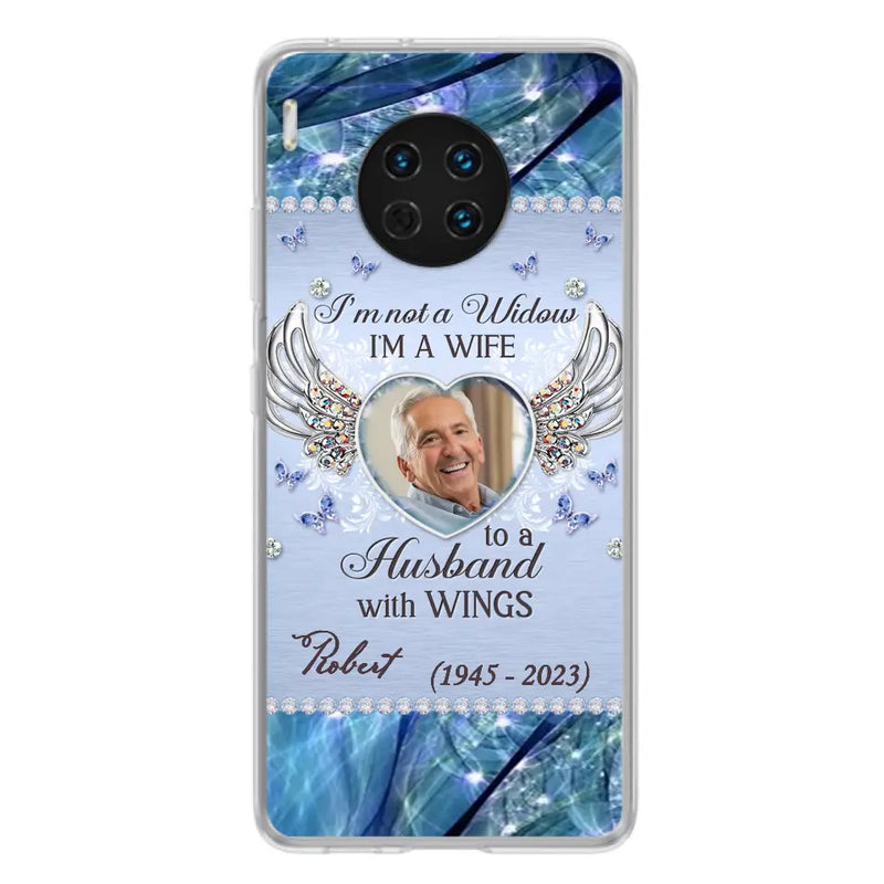 Personalized Memorial Phone Case - Memorial Gift Idea For Family - Case For Oppo/Xiaomi/Huawei - I'm Not A Widow