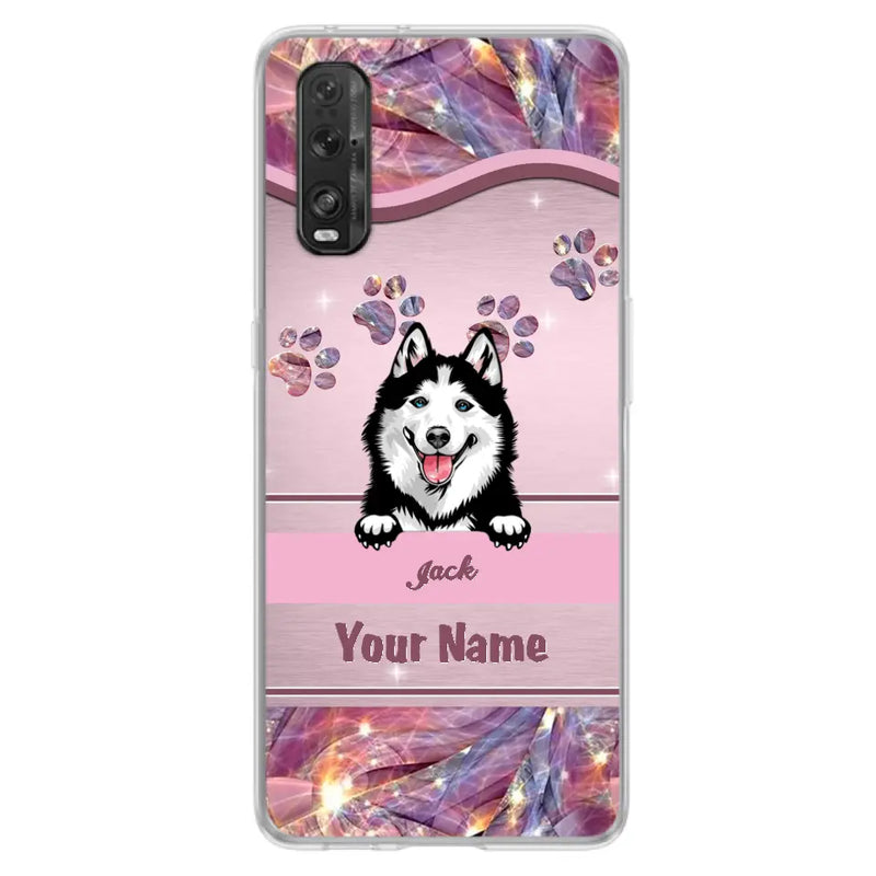Personalized Dog Phone Case For Oppo/Xiaomi/Huawei - Gift Idea For Dog Lovers- Up to 3 Dogs