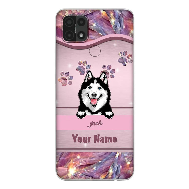 Personalized Dog Phone Case For Oppo/Xiaomi/Huawei - Gift Idea For Dog Lovers- Up to 3 Dogs
