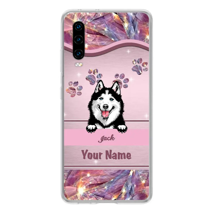 Custom Personalized Dog Phone Case For Oppo/Xiaomi/Huawei - Gift Idea For Dog Lovers- Up to 3 Dogs