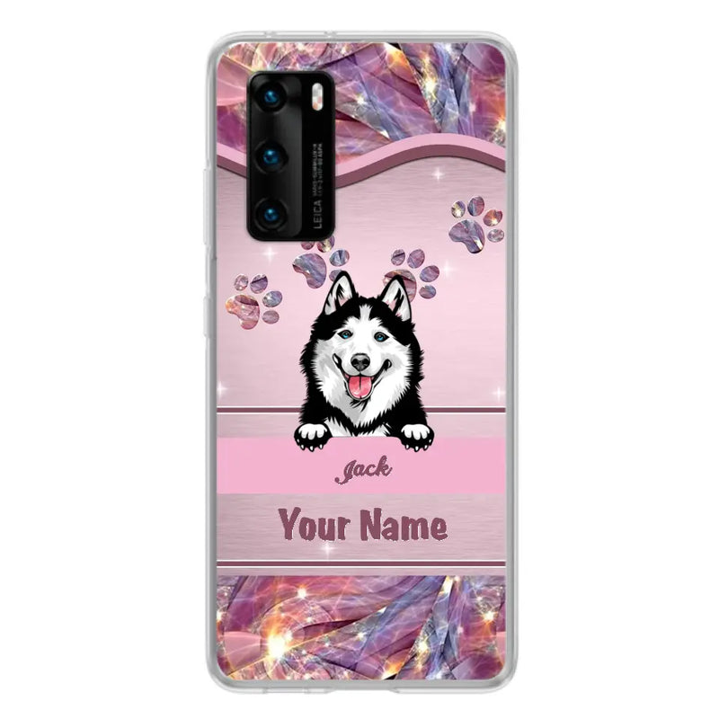 Personalized Dog Phone Case For Oppo/Xiaomi/Huawei - Gift Idea For Dog Lovers- Up to 3 Dogs