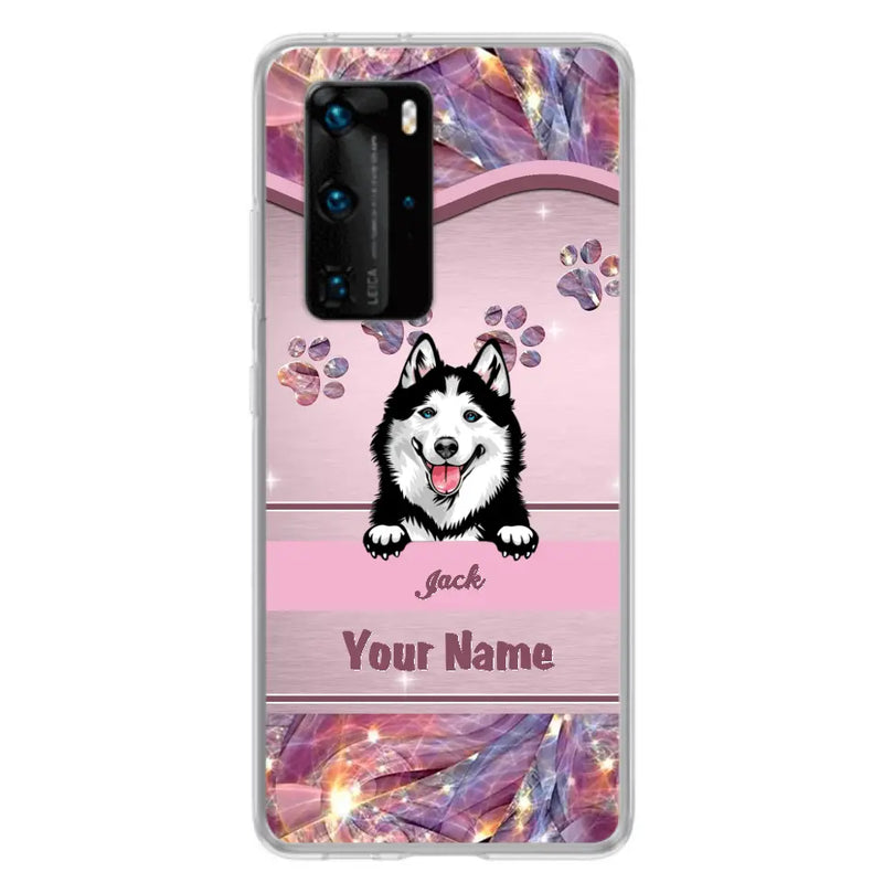 Personalized Dog Phone Case For Oppo/Xiaomi/Huawei - Gift Idea For Dog Lovers- Up to 3 Dogs