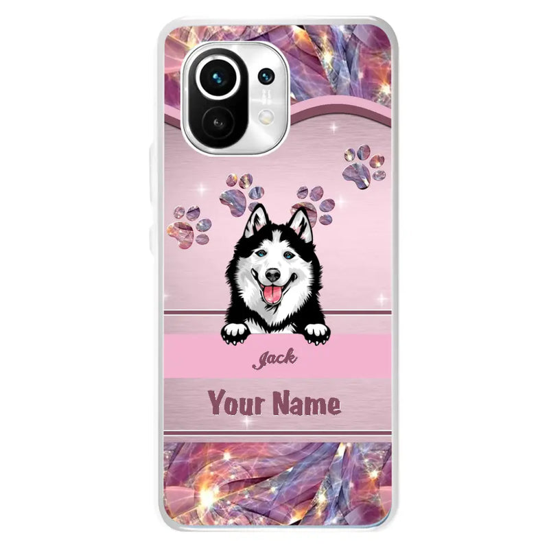 Personalized Dog Phone Case For Oppo/Xiaomi/Huawei - Gift Idea For Dog Lovers- Up to 3 Dogs
