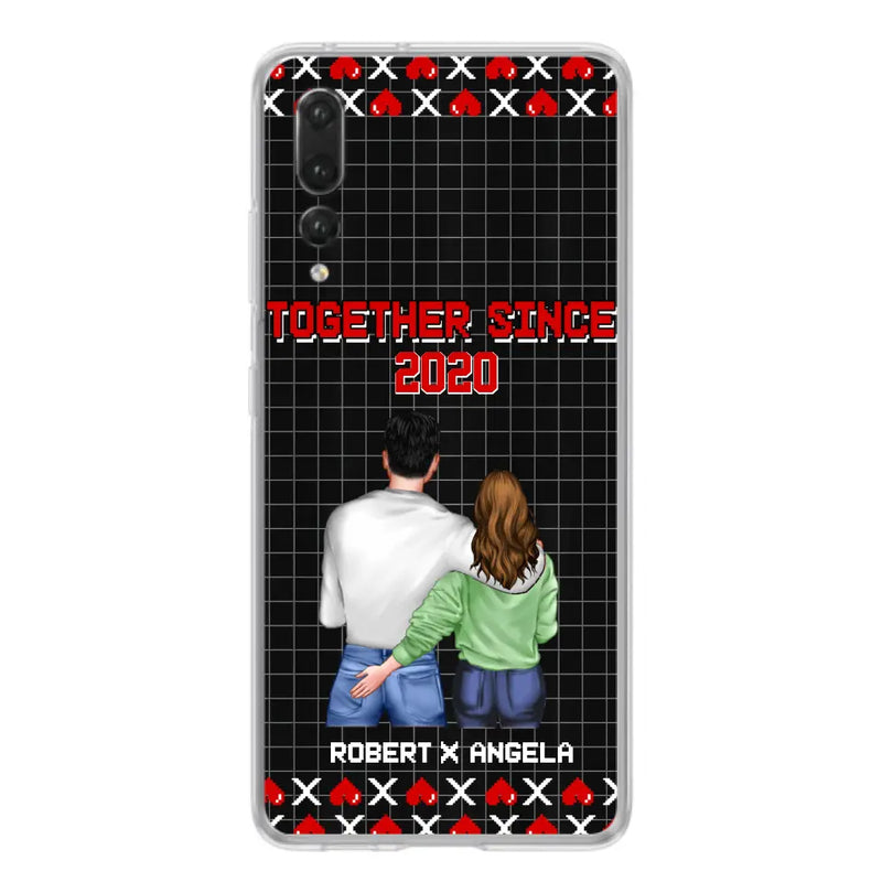 Personalized Couple Phone Case - Gift Idea For Couple/Valentines Day - Together Since 2020 - Case For Oppo/Xiaomi/Huawei