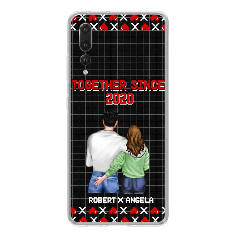 Personalized Couple Phone Case - Gift Idea For Couple/Valentines Day - Together Since 2020 - Case For Oppo/Xiaomi/Huawei