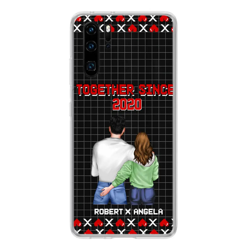 Personalized Couple Phone Case - Gift Idea For Couple/Valentines Day - Together Since 2020 - Case For Oppo/Xiaomi/Huawei
