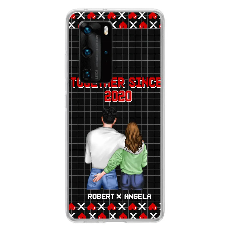 Personalized Couple Phone Case - Gift Idea For Couple/Valentines Day - Together Since 2020 - Case For Oppo/Xiaomi/Huawei