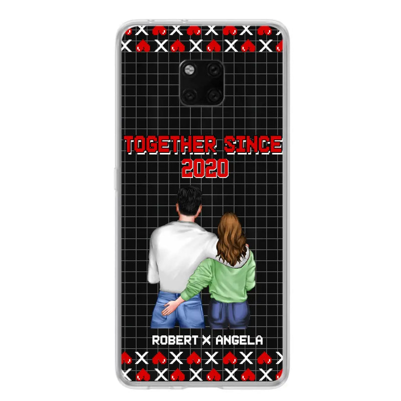 Personalized Couple Phone Case - Gift Idea For Couple/Valentines Day - Together Since 2020 - Case For Oppo/Xiaomi/Huawei
