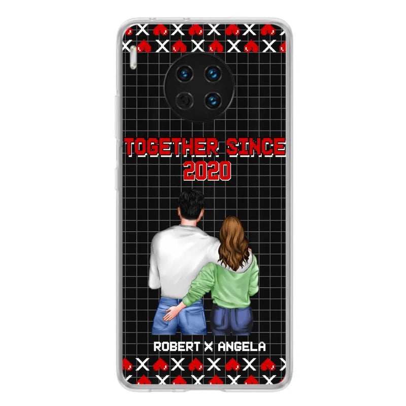 Personalized Couple Phone Case - Gift Idea For Couple/Valentines Day - Together Since 2020 - Case For Oppo/Xiaomi/Huawei