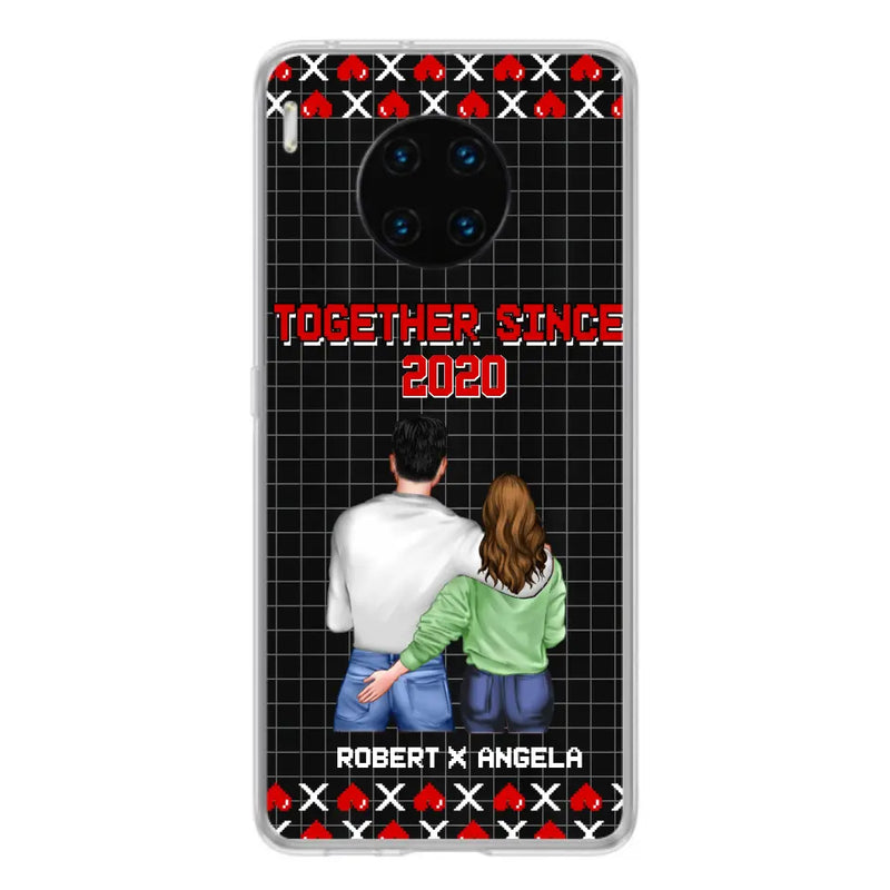Personalized Couple Phone Case - Gift Idea For Couple/Valentines Day - Together Since 2020 - Case For Oppo/Xiaomi/Huawei