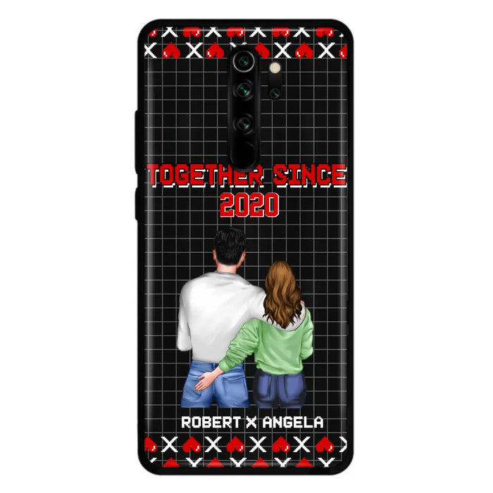 Custom Personalized Couple Phone Case - Gift Idea For Couple/Valentines Day - Together Since 2020 - Case For Oppo/Xiaomi/Huawei