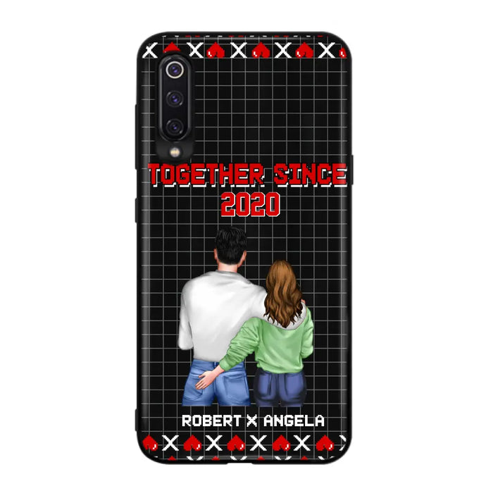 Custom Personalized Couple Phone Case - Gift Idea For Couple/Valentines Day - Together Since 2020 - Case For Oppo/Xiaomi/Huawei