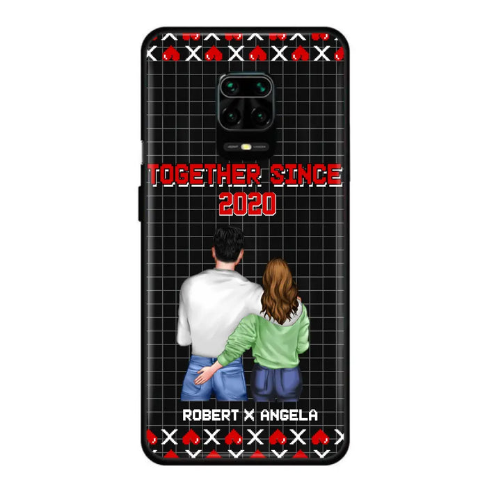 Custom Personalized Couple Phone Case - Gift Idea For Couple/Valentines Day - Together Since 2020 - Case For Oppo/Xiaomi/Huawei