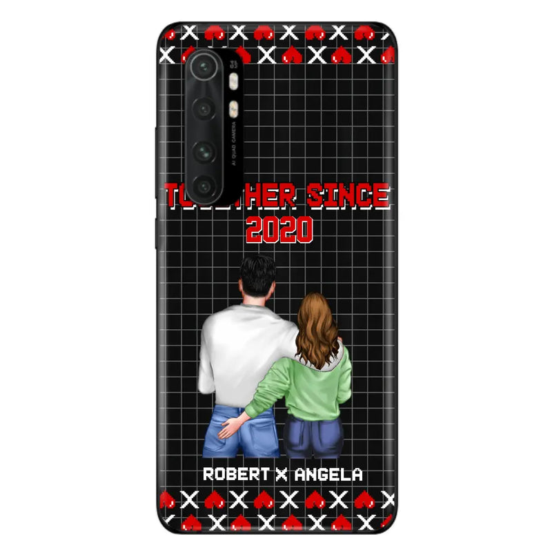 Personalized Couple Phone Case - Gift Idea For Couple/Valentines Day - Together Since 2020 - Case For Oppo/Xiaomi/Huawei