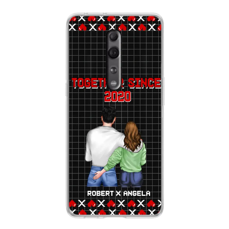 Personalized Couple Phone Case - Gift Idea For Couple/Valentines Day - Together Since 2020 - Case For Oppo/Xiaomi/Huawei