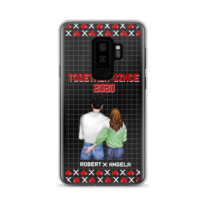 Custom Personalized Couple Phone Case - Gift Idea For Couple/Valentines Day - Together Since 2020 - Case For iPhone/Samsung