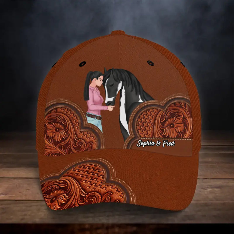 Personalized Horse Mom Cap - Gift Idea For Horse Lover