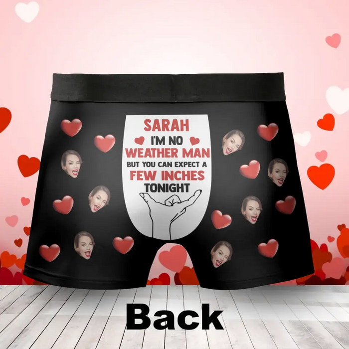 Custom Personalized Upload Photo AOP Men's Boxer Briefs - Gift Idea For Him/ Valentines - Upload Photo