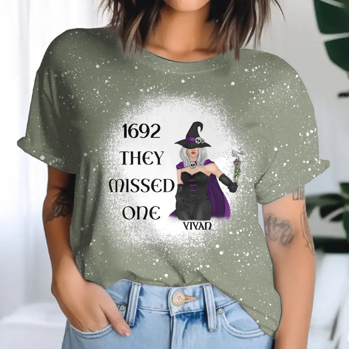 Custom Personalized Witch T-shirt- Gift Idea For Witch Lover - Will Burn Sage And Bridges As Needed