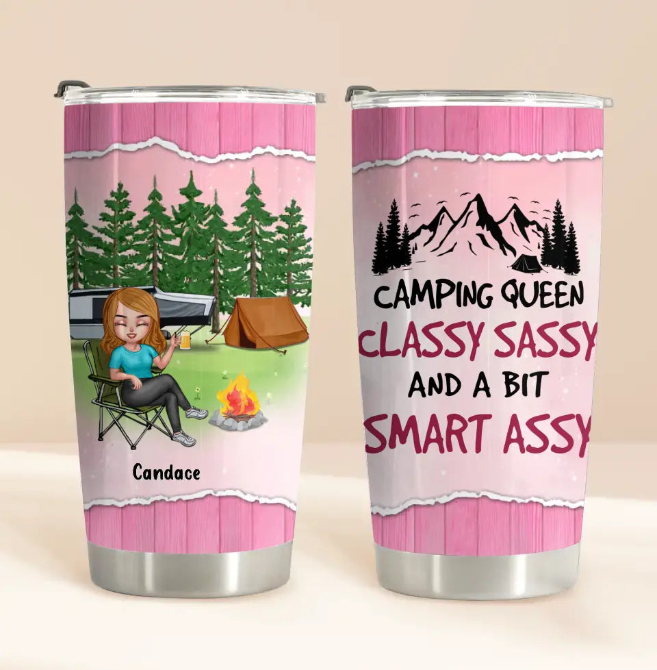 Camping Queen Classy - Gift For Camping Lovers - Personalized