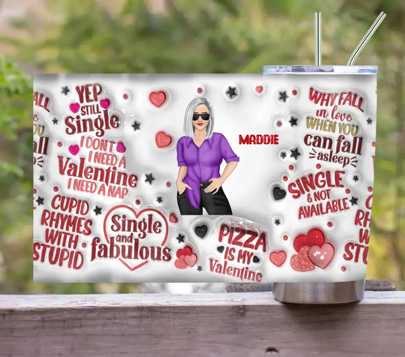 Personalized Funny Tumbler - Gift Idea For Valentine's Day - Why Fall In Love