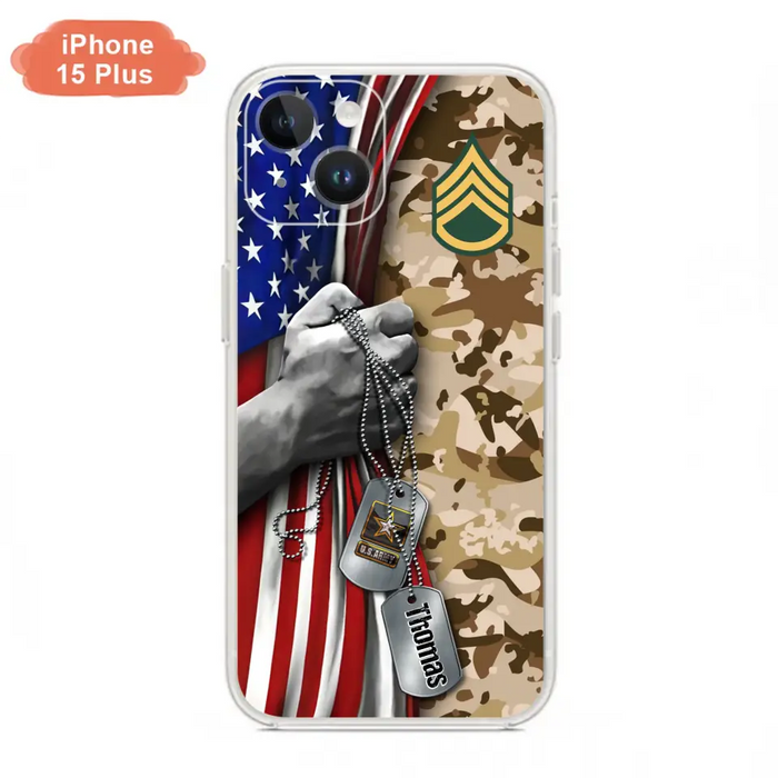 Custom Personalized Veteran Phone Case - Gift Idea For Veteran - Case For iPhone/ Samsung