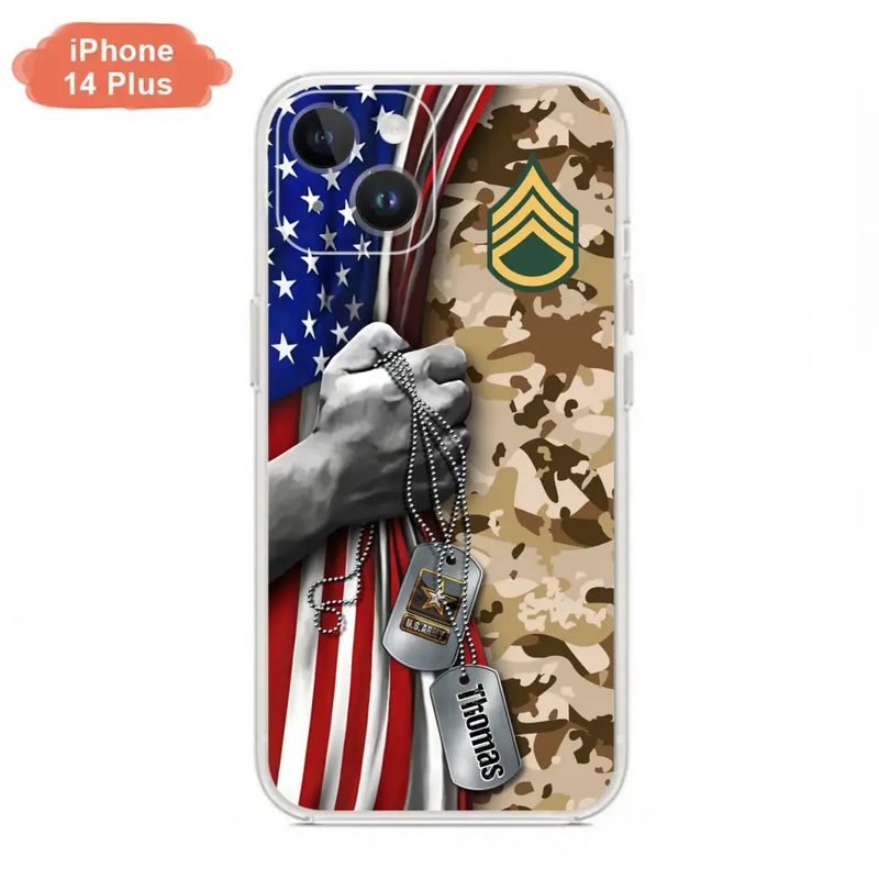 Custom Personalized Veteran Phone Case - Gift Idea For Veteran - Case For iPhone/ Samsung