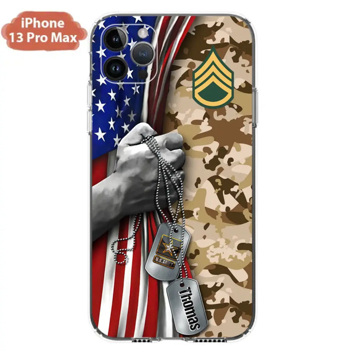 Custom Personalized Veteran Phone Case - Gift Idea For Veteran - Case For iPhone/ Samsung