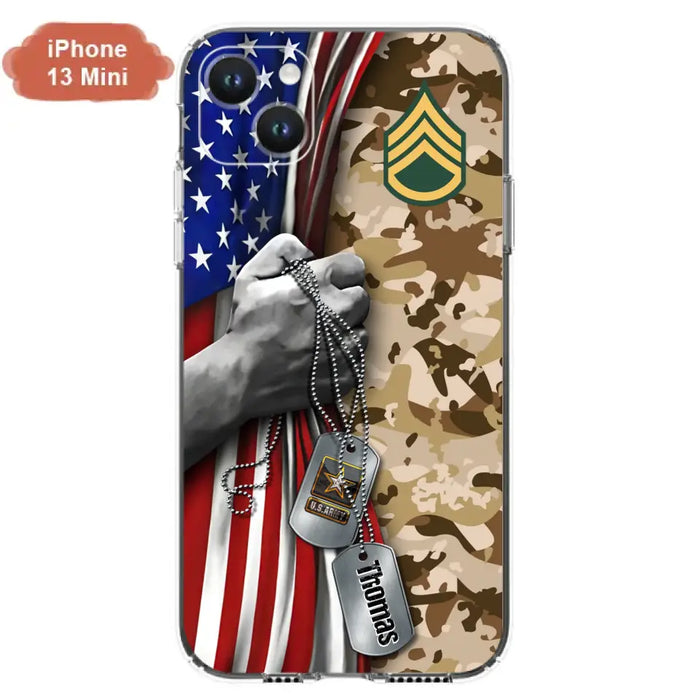 Custom Personalized Veteran Phone Case - Gift Idea For Veteran - Case For iPhone/ Samsung