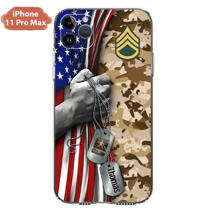 Custom Personalized Veteran Phone Case - Gift Idea For Veteran - Case For iPhone/ Samsung