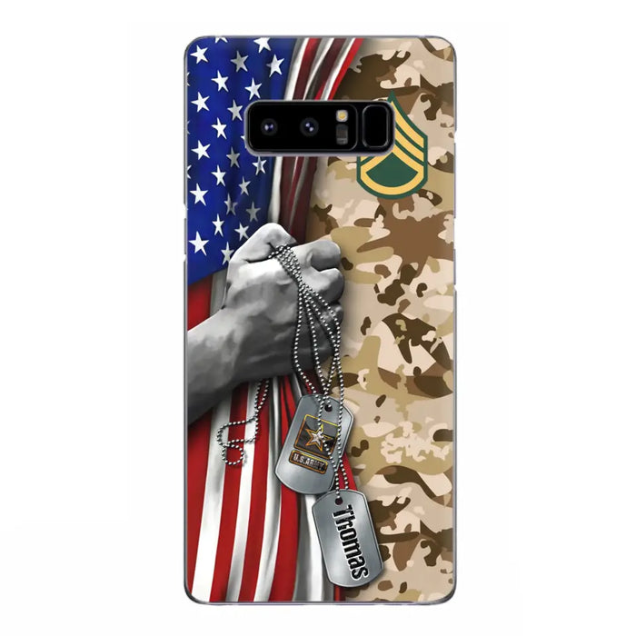 Custom Personalized Veteran Phone Case - Gift Idea For Veteran - Case For iPhone/ Samsung