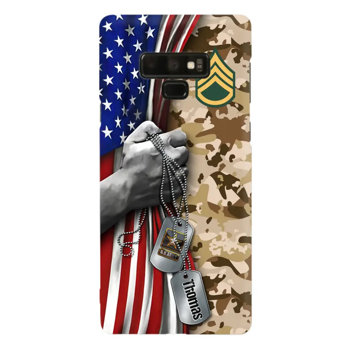 Custom Personalized Veteran Phone Case - Gift Idea For Veteran - Case For iPhone/ Samsung