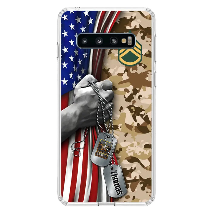 Custom Personalized Veteran Phone Case - Gift Idea For Veteran - Case For iPhone/ Samsung