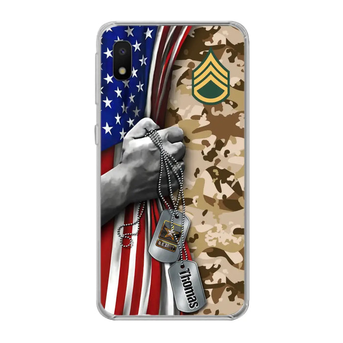 Custom Personalized Veteran Phone Case - Gift Idea For Veteran - Case For iPhone/ Samsung