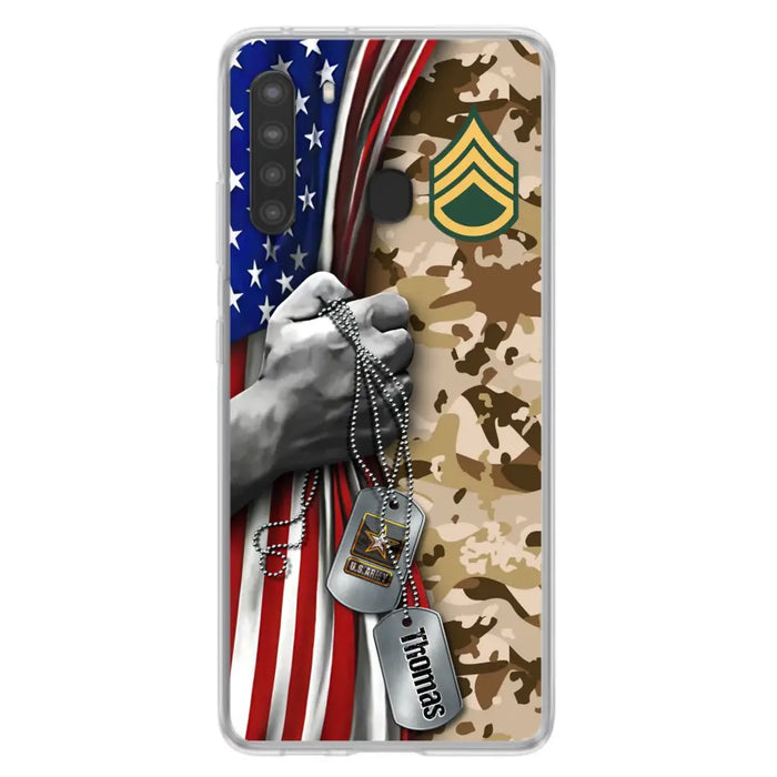 Custom Personalized Veteran Phone Case - Gift Idea For Veteran - Case For iPhone/ Samsung