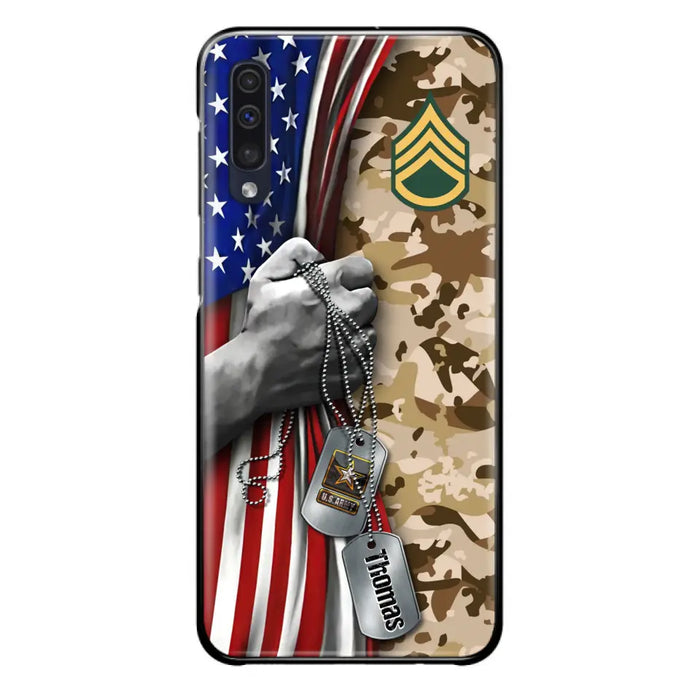 Custom Personalized Veteran Phone Case - Gift Idea For Veteran - Case For iPhone/ Samsung